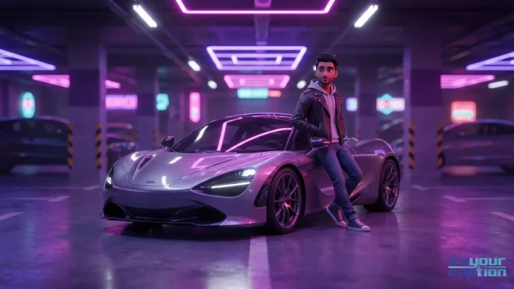 A young Indian man bringing intense energy to a private island party, waiting for his siblings to hype him up.