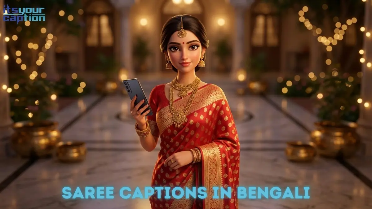 Saree Captions in Bengali