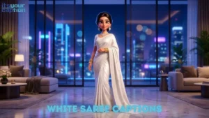 Viral White Saree Captions For Graceful Desi Looks