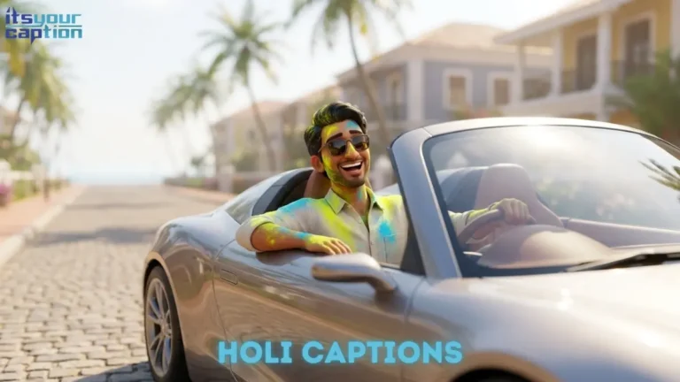 A stylish young Indian man smeared with colorful powder driving a luxury sports car, capturing the perfect messy color splashes for social media.