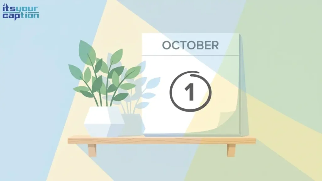 A desk calendar flipped to the first of the month for fresh start goals