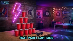 College Party Captions for Your Most Epic Frat House Weekends