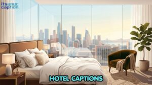 Aesthetic Hotel Captions for Your Next Room, Robe, and Lobby Post