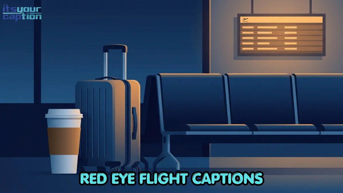 A piece of rolling luggage and a large coffee cup in a quiet, dimly lit airport terminal.