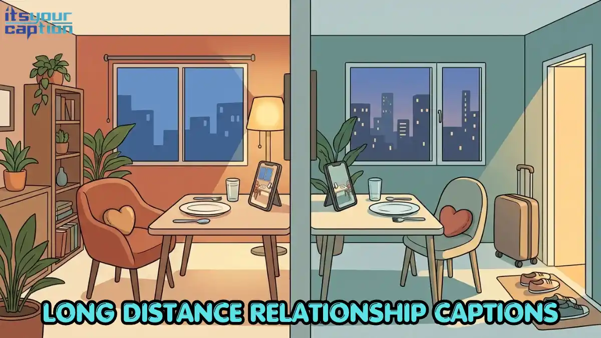 Long Distance Relationship Captions for Calls, Visits, and Reunions