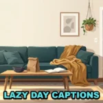 Lazy Day Captions for Instagram When Your Only Plan Is Doing Nothing