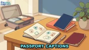 Passport Captions for New Stamps, Fresh Booklets, and Big Trips